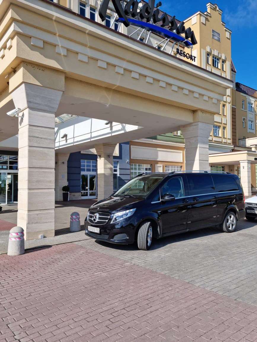 Мерседес В-класс трансфер в аэропорт Жуковский